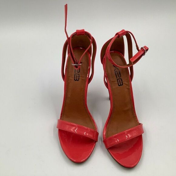 WOMEN‎ X2B Dress Prom Stiletto 7.5 Heels coral pink - Picture 2 of 7